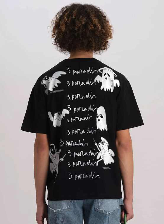 Футболка 3.PARADIS х Edgar Plans T-Shirt Black