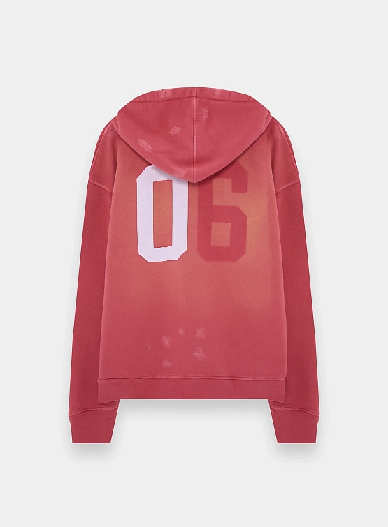 Зип-худи ALCHEMIST Philip Zip-up Hoodie Aged Red