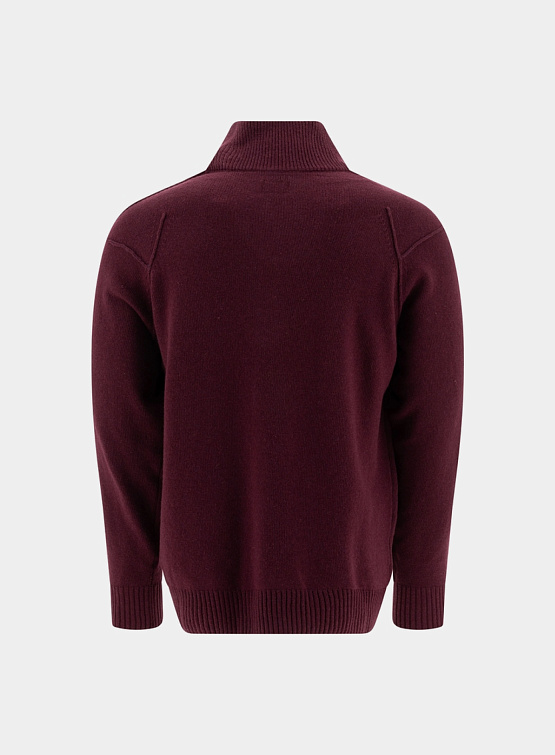 Халф-зип C.P. Company Lambswool GRS Knit Potent Purple