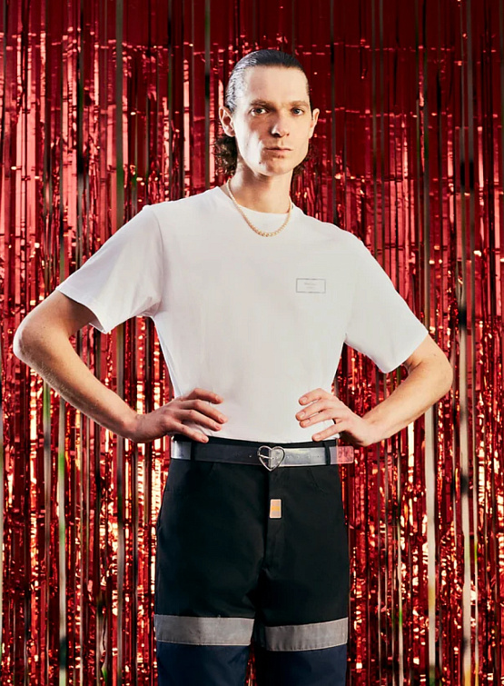 Футболка Martine Rose Classic T-Shirt White/Box Logo