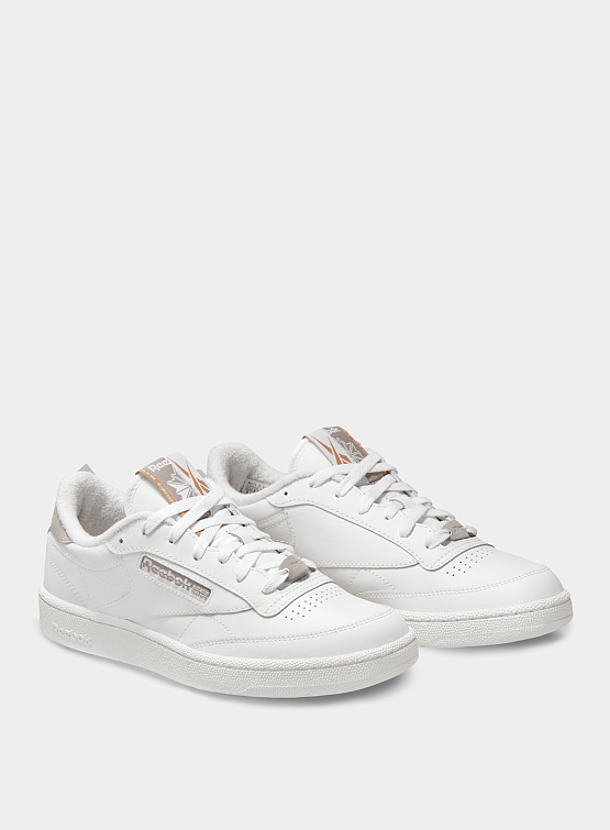 Кеды Reebok Club C 85 Chalk Ash