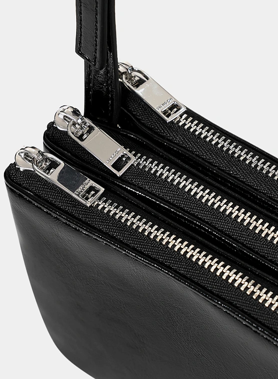 Женская сумка STAND OIL Cookie Accordion Black