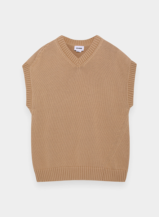 Жилет Hed Mayner Gilet Stone Washed Medium Beige