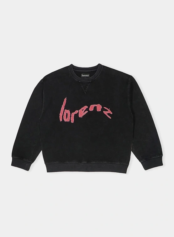 Свитшот lorenz Onda Sweatshirt Washed Black