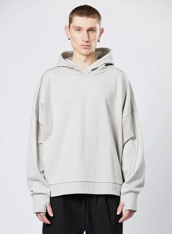 Худи thom/krom M S 167 Silver
