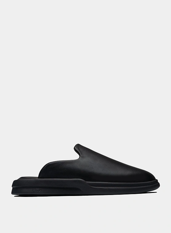 Сабо LUSSO CLOUD Pelli Smooth Leather - Jet Black / Matte