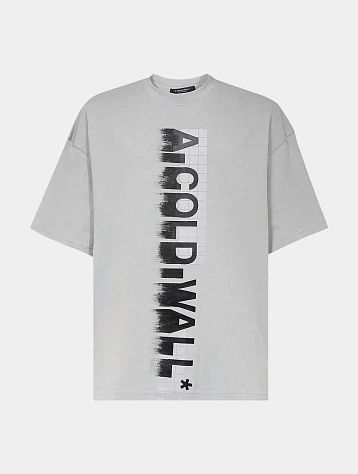 Футболка A-COLD-WALL* Large Logo Slate Grey