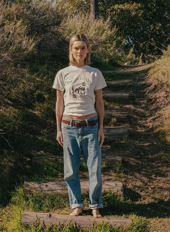 Футболка MUSEUM OF PEACE & QUIET Chateau White