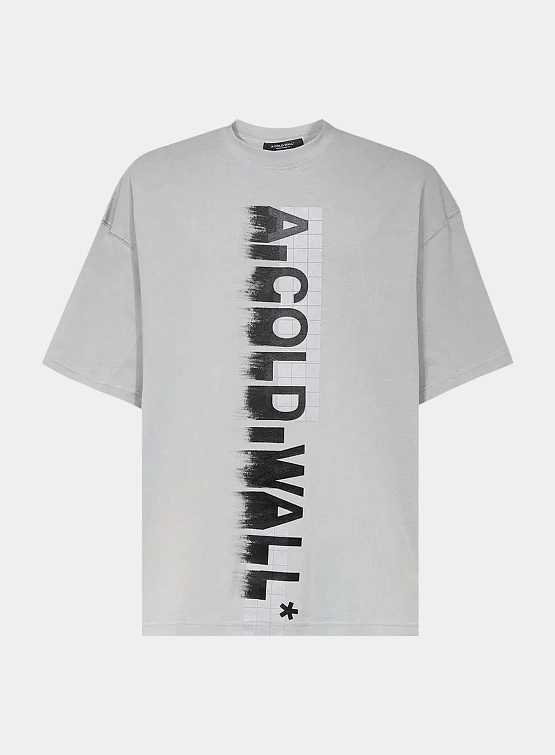 Футболка A-COLD-WALL* Large Logo Slate Grey