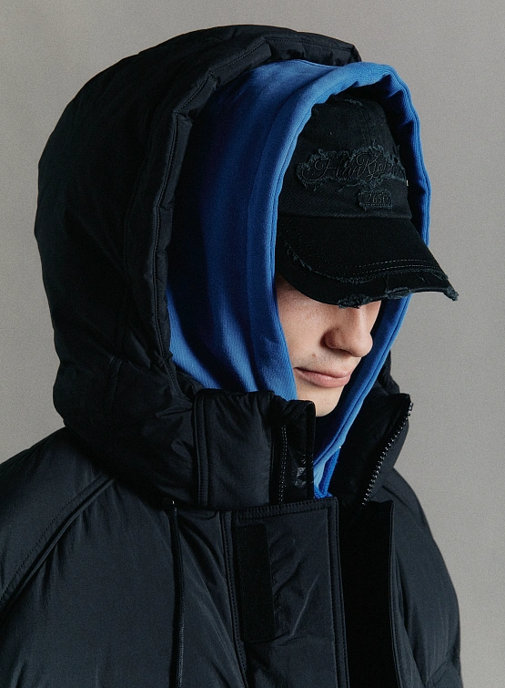 Кепка Han Kjøbenhavn Distressed 2650 Ripped Cap Black