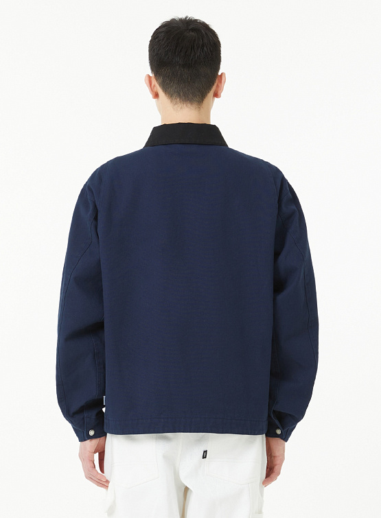 Овершот LMC Washed Canvas Work Jacket Navy