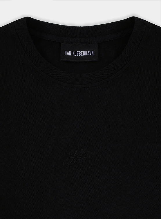 Лонгслив Han Kjøbenhavn H Oversized L/S Anthracite Black