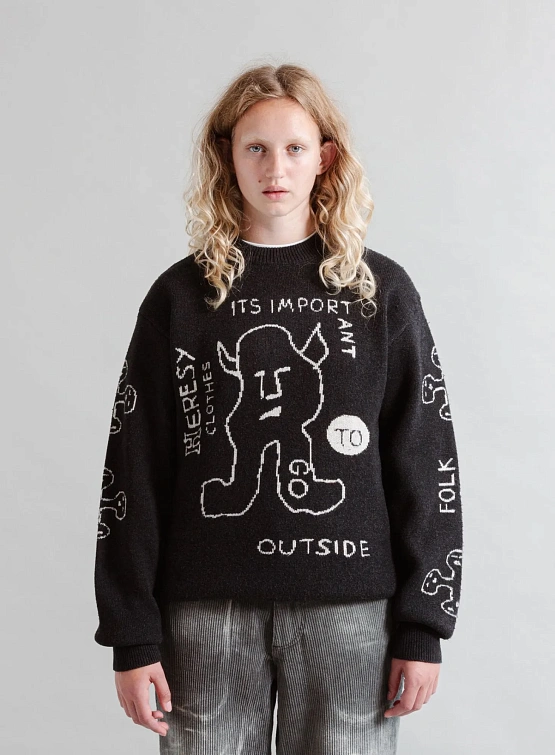 Свитер Heresy Outdoors Knit Black