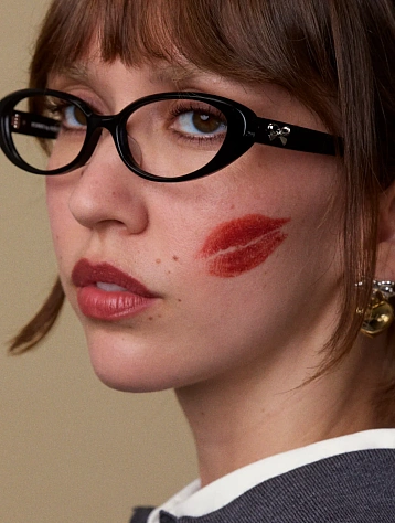 Очки Bonnie Clyde Blouse Black & Clear Lens