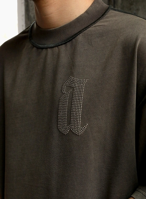 Футболка ARNODEFRANCE 'A STUDS' Grey