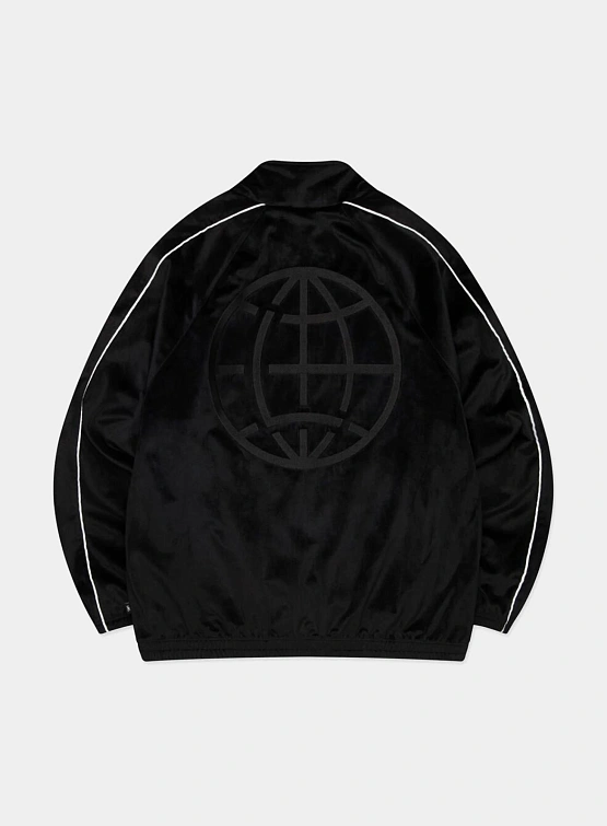 Олимпийка LMC Velour Piping Jacket Black