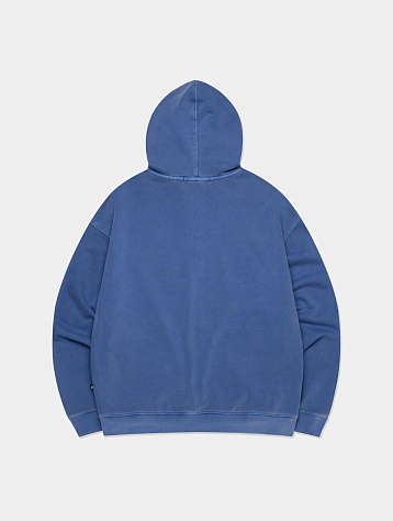 Зип-худи LMC Overdyed Spiral Zip-Up Hoodie Blue