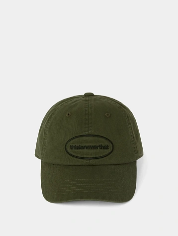 Кепка thisisneverthat Overdyed E/T-Logo Cap Olive