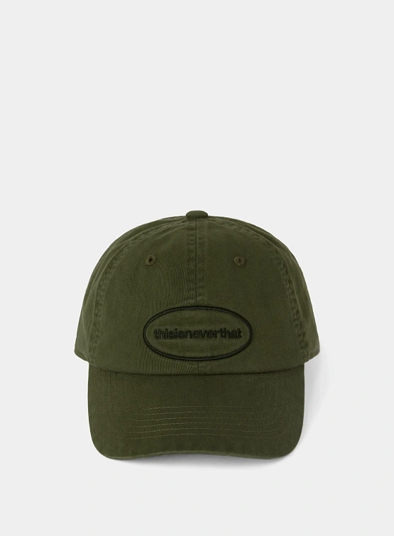 Кепка thisisneverthat Overdyed E/T-Logo Cap Olive