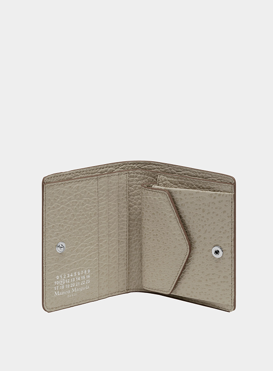 Кошелек Maison Margiela Calf Leather Bifold Wallet Grey