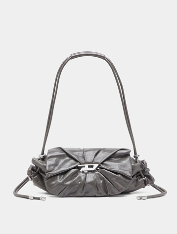 Сумка Diesel Scrunch-D Shoulder S Gunmetal