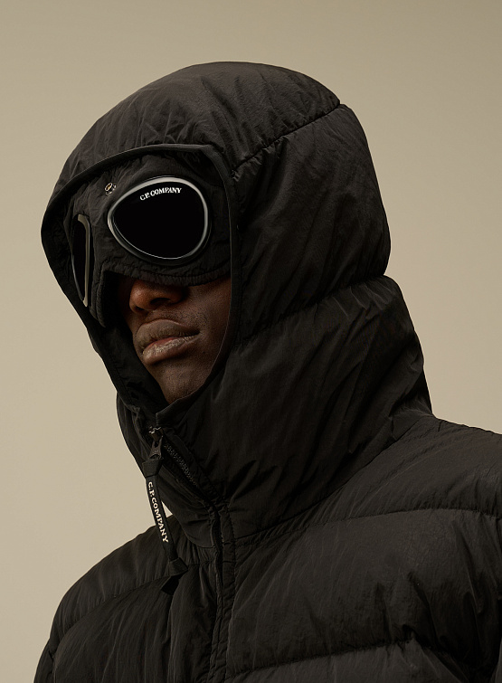 Пуховик C.P. Company Chrome-R Goggle Down Black