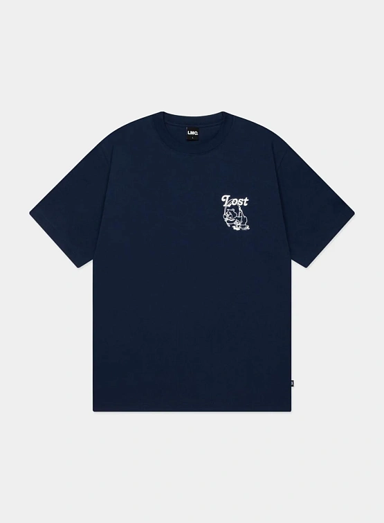 Футболка LMC Fishing Bear Tee Navy