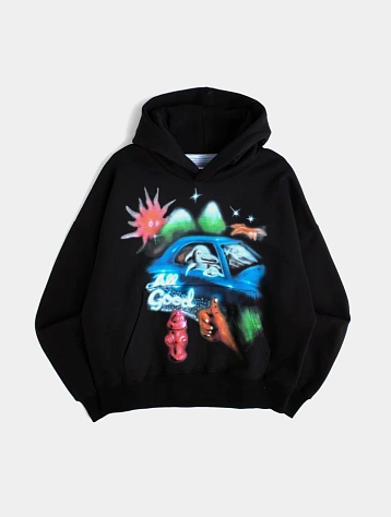 Худи Jungles Jungles All Good Airbrush Hoodie Black