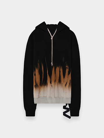 Худи RICK OWENS Drkshdw Oversized Hoodie Black/Terra