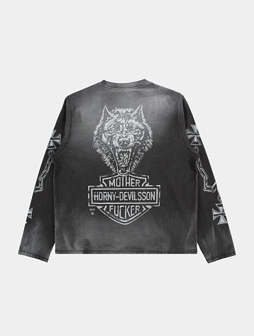 Лонгслив Daze x AA Night Ride Grey