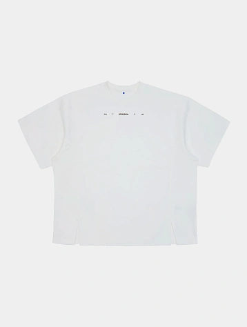 Футболка ADERERROR T-Shirt Product. 38 Off White