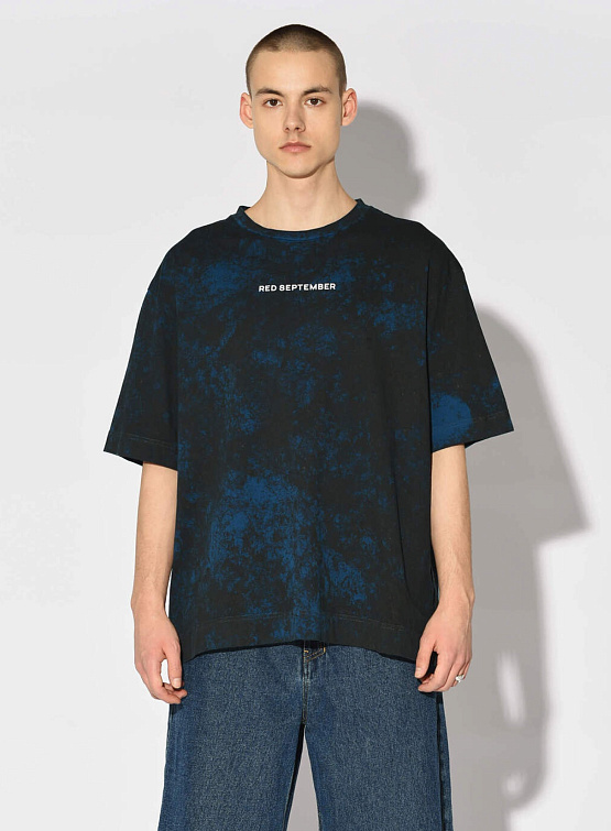 Футболка Red September Garment Dyed Blue