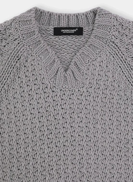 Свитер UNDERCOVER Round Neck Light Grey