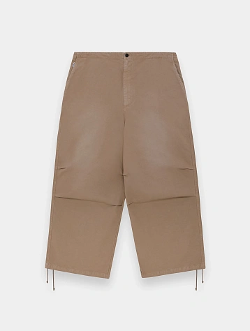 Брюки Hed Mayner Drawstring Trousers Beige Khaki