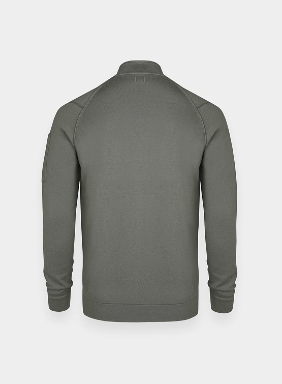 Кардиган C.P. Company Lens-detail Knitted Agave Green