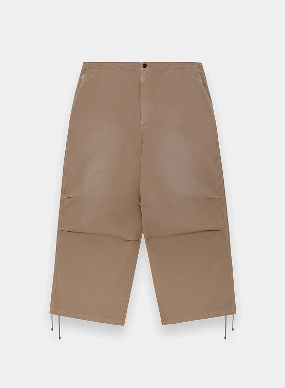 Брюки Hed Mayner Drawstring Trousers Beige Khaki