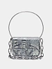 Женская сумка Diesel 1DR Shoulder Silver/Gun Metal