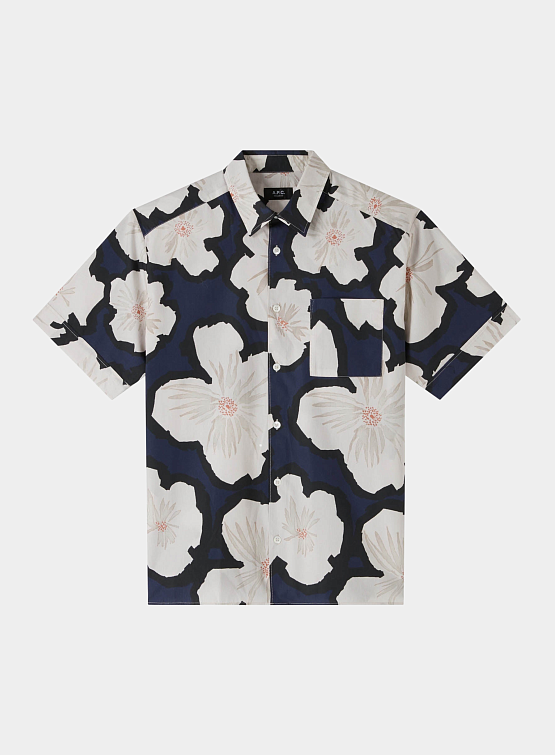 Рубашка A.P.C. Ross Dark Navy