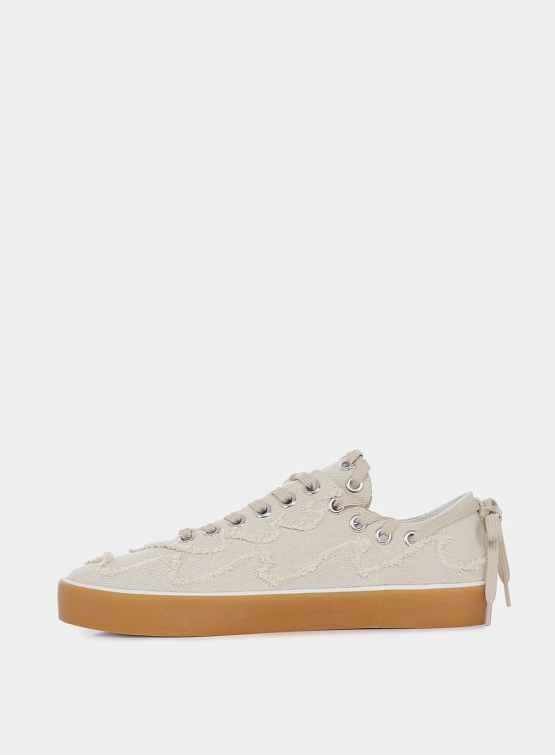 Кеды Bluemarble Twill Sneakers Cream