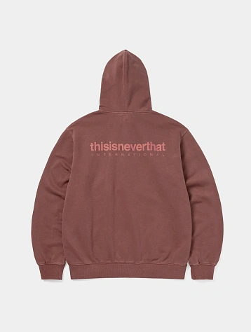 Зип-худи thisisneverthat INTL. Logo Zip Up Dried Rose