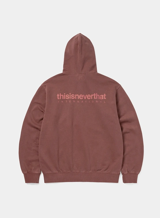Зип-худи thisisneverthat INTL. Logo Zip Up Dried Rose