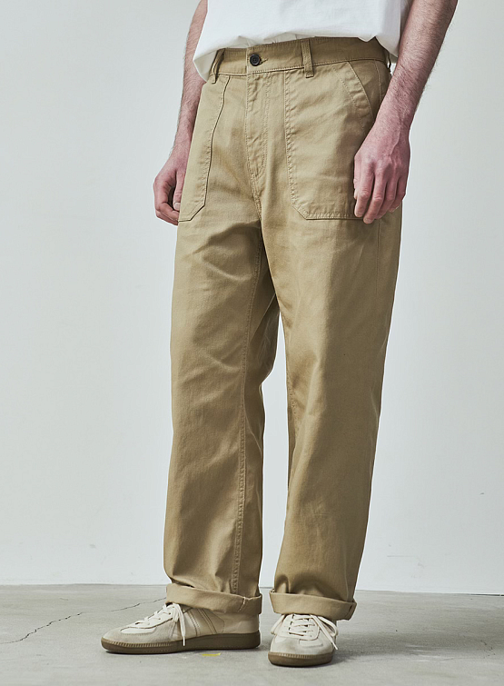 Брюки Uniform Bridge Peach Cotton Fatigue Regular Beige