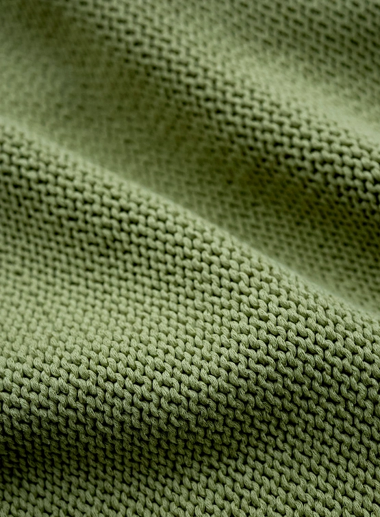 Свитер COOR Cotton Crochet Gracie Dusty Green