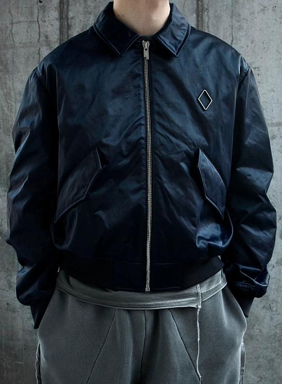 Бомбер A-COLD-WALL* Cinch Bomber Black