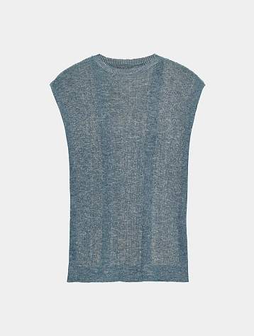 Жилет Maison Margiela Summer Chine Knit Tank Petrol