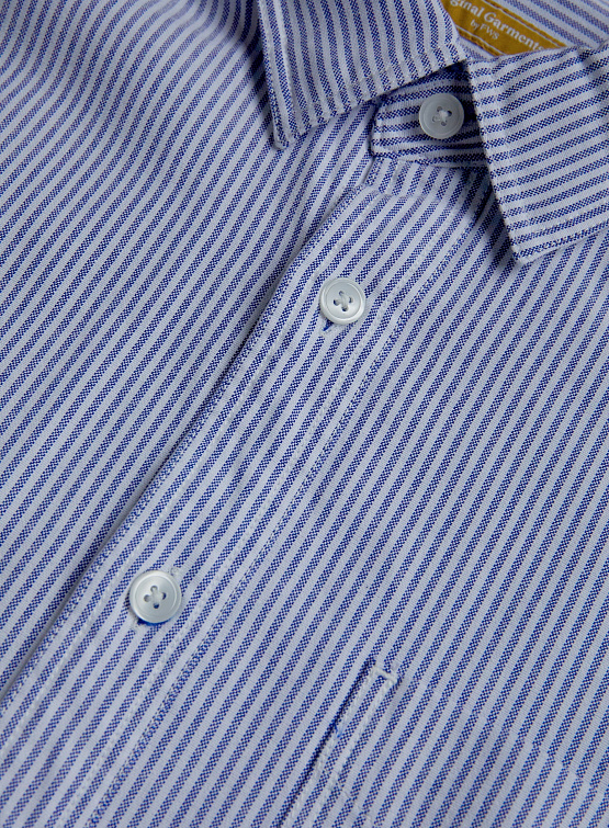 Рубашка FrizmWORKS Og Stripe Shirt Blue