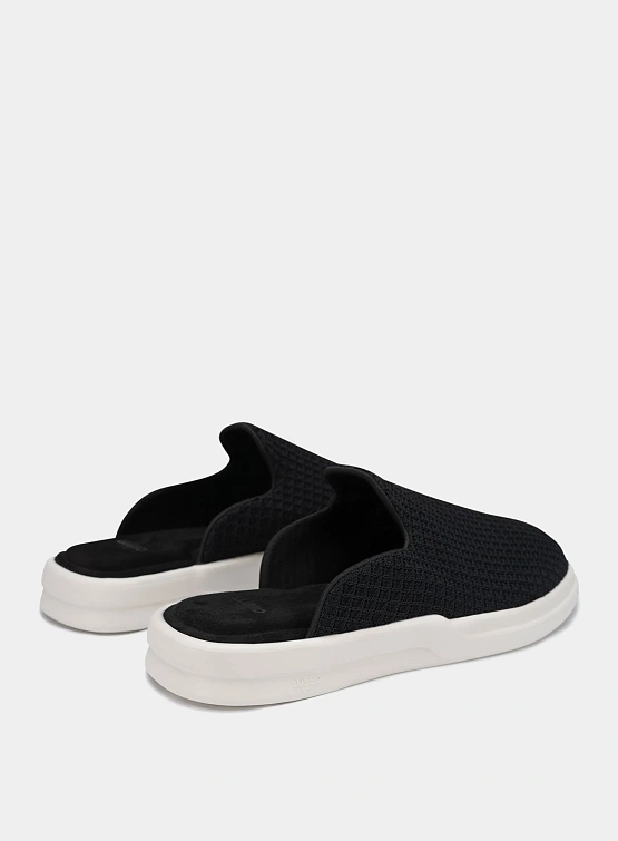 Сабо LUSSO CLOUD Pelli Waffle (Np) - Jet Black / Marshmallow
