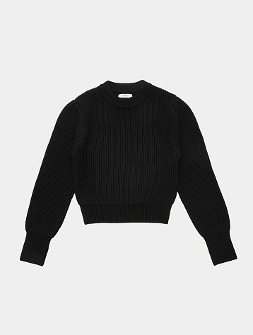 Женский свитер AMOMENTO Half Neck Knit Black