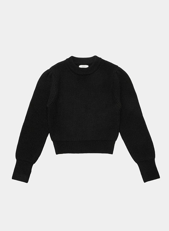 Женский свитер AMOMENTO Half Neck Knit Black