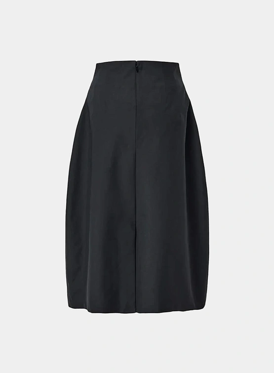 Женская юбка AMOMENTO Curved Silhouette Black